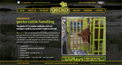 Desktop Screenshot of geckohandling.com